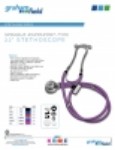 Product Sheet - 22inch Sprague Rappaport-Type Stethoscope